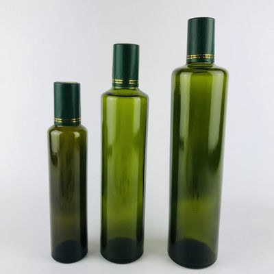 Толстая бутылка капельницы оливкового масла стены, прочная бутылка круглых/квадрата оливкового масла поставщик