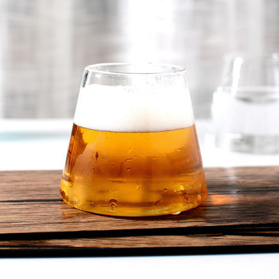 Чашка Моунт Фуджи Адвокатуры/кафа стеклянная, кружка сока прочного холодного сопротивления стеклянная поставщик