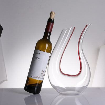 Графинчик вина Моутхблаун неэтилированный, графинчик вина круглого конуса современный легкий для того чтобы очистить поставщик