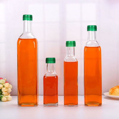 Портативная бутылка хранения кухни, бутылки загерметизированной крышки небольшие стеклянные для оливкового масла поставщик