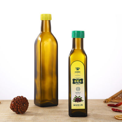Пустое стекло бутылки оливкового масла 250 Мл/500мл, стекло графинчика оливкового масла Эко дружелюбное поставщик