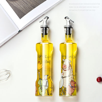 Пустая стеклянная бутылка оливкового масла 8.5оз/250мл с Споуц распределителя лить поставщик