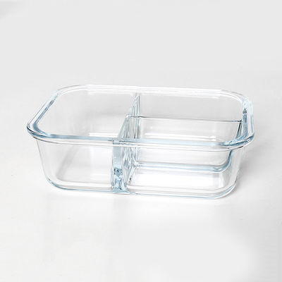 Stackable пищевой контейнер 1040ml 35oz стеклянный с крышками поставщик