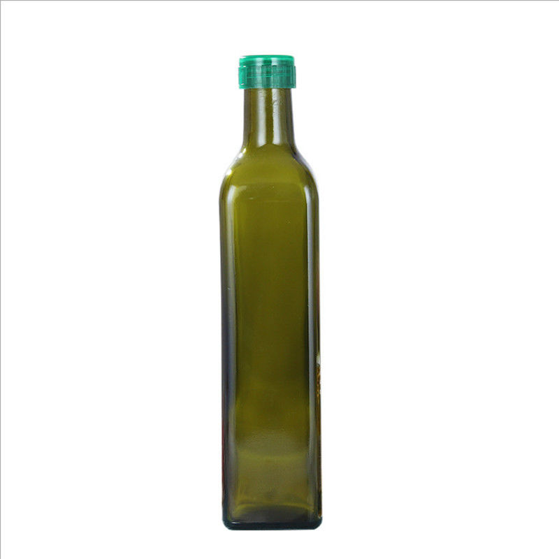 Бутылка оливкового масла качества еды античная, бутылки соуса уксуса неэтилированные стеклянные поставщик