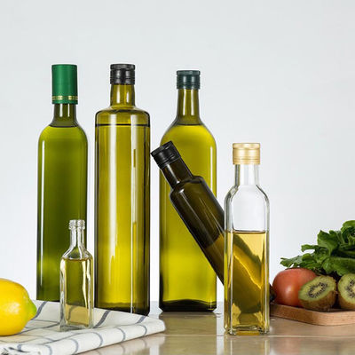 Стеклянная тара оливкового масла кухни, классический Круэт оливкового масла с Поурер поставщик