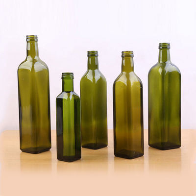 Бутылка оливкового масла качества еды античная, бутылки соуса уксуса неэтилированные стеклянные поставщик
