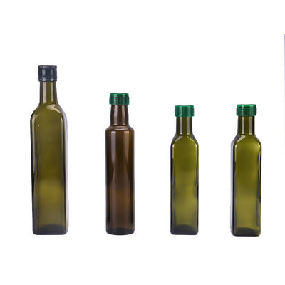 Бутылка оливкового масла 750 Мл стеклянная в сделанной машине предохранения от солнечного света запаса поставщик