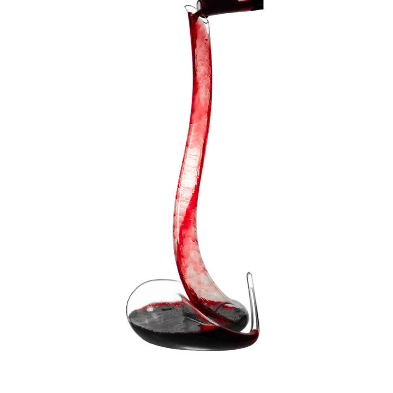 Легкое большой емкости графинчика вина творческой формы змейки стеклянное прочное для использования поставщик