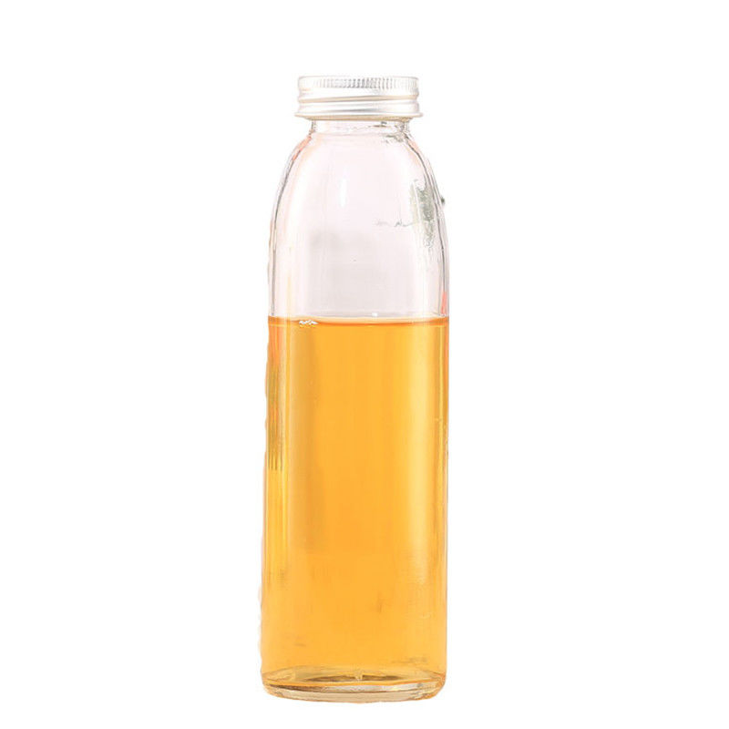 Пустые круглые стеклянные бутылки сока, портативная дождевая капля приправленная бутылка с водой поставщик
